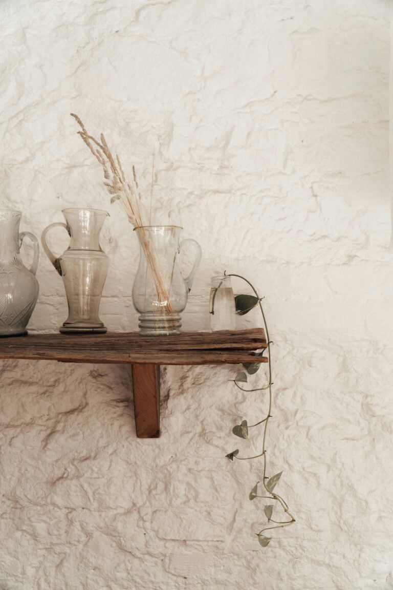 Zoom sur une déco dans le style rustique